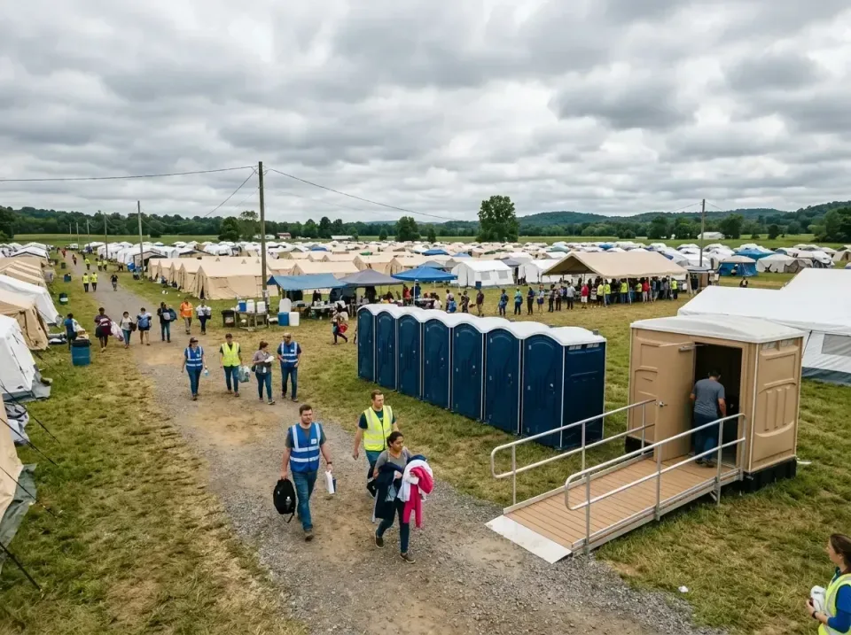disaster-relief-camp-restrooms-010 — frequently asked questions, Dumpster & Portable Bathrooms Rental in Mountain View, HI